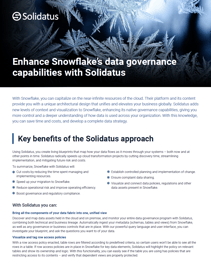 snowflake solidatus integration
