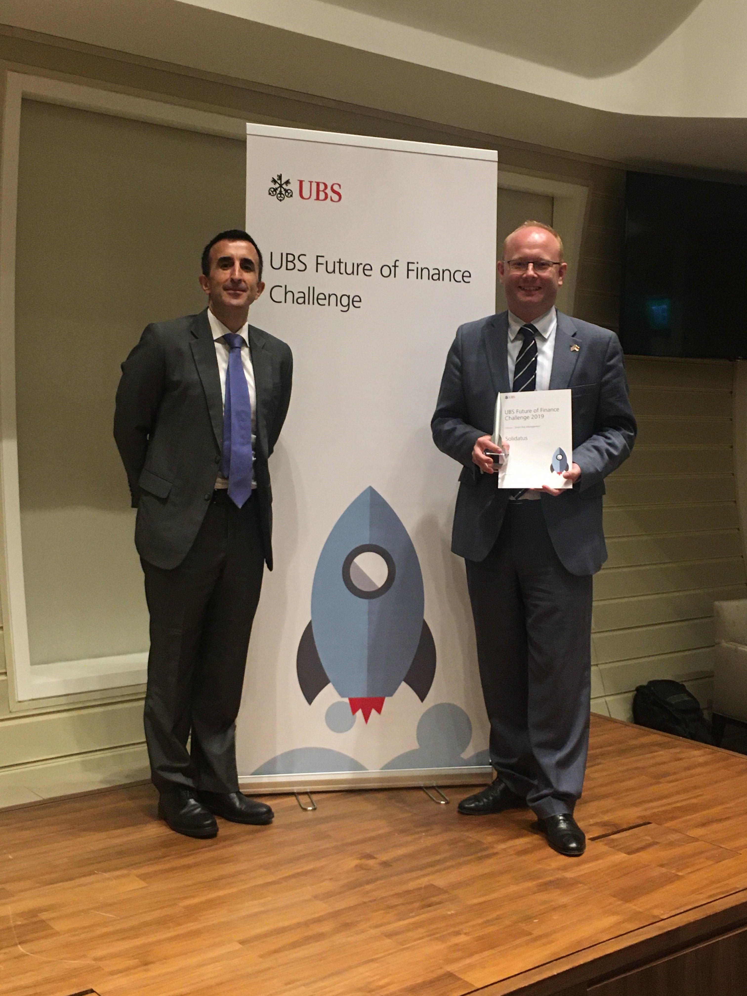 UBS Smart Risk Management Winner Singapore 2019-1